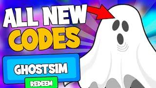 ALL *17* GHOST SIMULATOR CODES March 2022  ROBLOX Codes *SECRETWORKING*