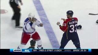 Donald Brashear vs Steve MacIntyre Nov 25 2009