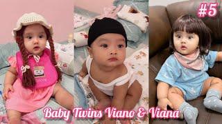 KUMPULAN VIDEO LUCU KAKAK VIANO DAN ADEK VIANA DAN MAMA CIMBRUT #maknor #babytwins #cimbrut #mamnun