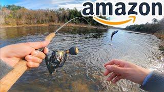 Testing CHEAPEST Amazon Spinning Combo For TROUT