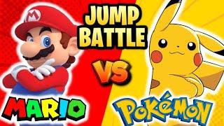 Pokemon vs Mario Jump Battle  Brain Break  Just Dance  Mario Run