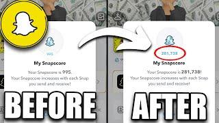 How to INCREASE Snapchat Score in 2024  Increase Snapscore WITHOUT Snapchat++