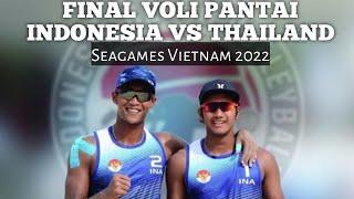 FINAL BOLA VOLI PANTAI INDONESIA VS THAILAND