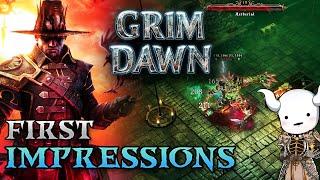 I FINALLY tried Grim Dawn First Impressions