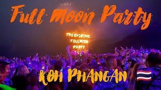 Full Moon Party  Original Audio  Haad Rin Beach  Koh Pha-Ngan  Thailand 