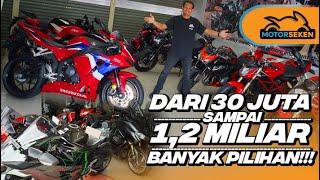 SHOWROOM KOMPLET DARI NINJA 250 XMAX SAMPAI PANIGALE BEKAS BERAPA HARGANYA? l Motorseken