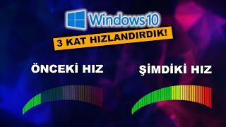 Sadece 8 Dakikada Windows 10 Bilgisayar Hızlandırma