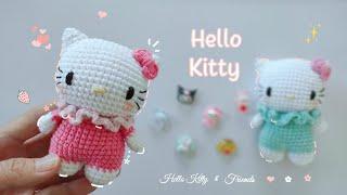 Hello Kitty P #crochet #hellokitty #sanrio #friends #amigurumi #handmade #cute #sweet #diy