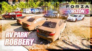 Forza Horizon 5 - RV Park Robbery Build & Chase