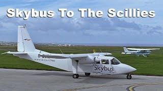 Isles of Scilly by Skybus - Lands End to St Marys Flight - In The Cockpit