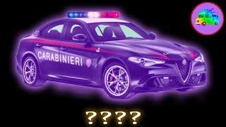 7 ITALIAN POLICE SIREN Sound Variations & Sound Effects in 41 Seconds