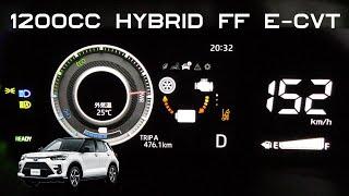 2021y TOYOTA  RIZE  hybrid DAIHATSU  Rocky  e-SMART  acceleration test. A202A