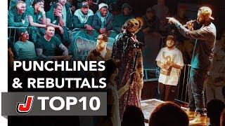 Top 10 Punchlines & Rebuttals - Spin The Mic 2017