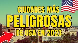 ¡TOP 20 CIUDADES MÁS PELIGROSAS EN USA  2023-2024  Carlos Kabadian