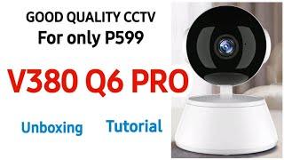 CCTV V380 Q6 PRO  Good Quality Video for only P599 Home Wireless Security Surveillance Camera CCTV