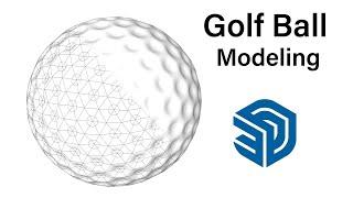 How to make a golf ball in SketchUp