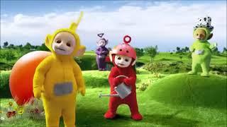 Teletubbies Sunday Special Making Friends + Watering Can READ DESCRIPTION