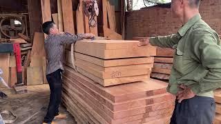 Ingenious Woodworking Workers Techniques & Skills  Amazing Design Extremely Beautiful Large Door