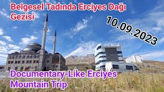 Belgesel Tadında Erciyes Dağı Gezisi Documentary-Like Erciyes Mountain Trip  #caravanlife #erciyes