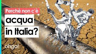 L’ITALIA ha un problema con l’ACQUA? Cosa c’è dietro la crisi idrica italiana