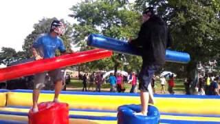 Tyler Gets Owned by Tony at Jousting