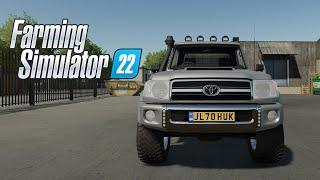 Farming Simulator 22 Toyota Land Cruiser J 70 GXL 4.5L V8