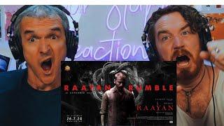 #RAAYAN - Raayan Rumble Lyric Video  Dhanush  A.R. Rahman  REACTION