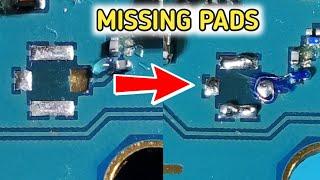 How To Repair Damaged Missing PCB Pads