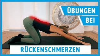 4 Übungen bei Rückenschmerzen  vom Physiotherapeuten