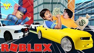 RYAN PLAYS MADCITY IN ROBLOX Let’s Play Roblox Mad City with Ryan’s Daddy