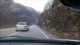 Zapoceo preticanje iako je vidio autobus iz drugog smijera  Mostar - Jablanica  M17 