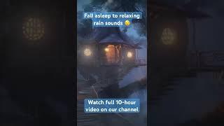 Rainy Night Treehouse #livewallpaper  Relaxing #rainsounds for #sleep  