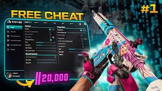 CS2 Cheats  Road to 20K with Free Cheat in Premier - Part 1