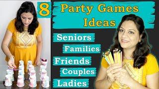 8 Party Games Ideas  Minute to win it  Indoor Games for Family at Home  Kitty party games 2022