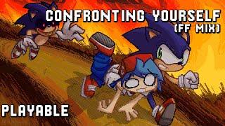 Sonic.EXE Confronting Yourself FF Mix Made Playable Mod Release & Download