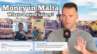 How much money you need to live a good life in Malta?