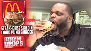 McDonalds Steakhouse Sirloin Third Pound Burger