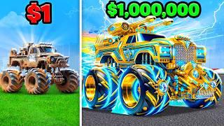 $1 To $1000000 MONSTER TRUCK In GTA 5