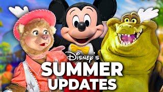 Top 10 NEW Disney Rides Updates & Changes at Walt Disney World- Summer 2024