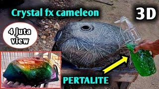 Crystal Efek Chameleon‼️Crystal efek 3D sadis️