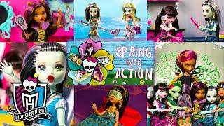 Monster High Spring Into Action Stop Motion Series Compilation  Monster High