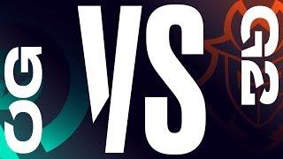 OG vs. G2  Final Game 3  LEC Spring Split  Origen vs. G2 Esports 2019