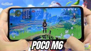 Poco M6 test game Genshin Impact Max Graphics  Highest 60 FPS