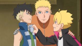 Naruto adopts Kawaki  Kawaki says his name to Boruto  Boruto ep 193