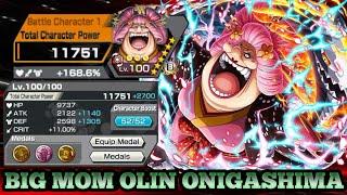 FULL BOOST BIG MOM OLIN ONIGASHIMA GAMEPLAY  ONE PIECE BOUNTY RUSH  OPBR