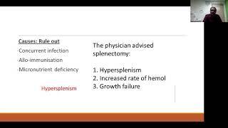 PHO virtual training 17.12.2020 HYPERSPLENISM