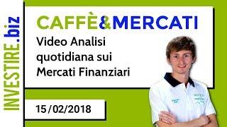 Caffè&Mercati - EURUSD si avvicina nuovamente a 1.25