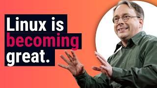Cosmic Alpha Release Date + Nvidia On Linux is Getting Better + Linus Torvalds + More