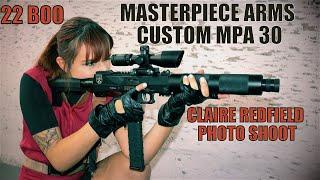Masterpiece Arms MPA30 Custom w Claire Redfield -- Resident Evil Photo Shoot - Mac11 build - 43