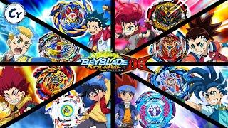 ALL PROTAGONISTS TOURNAMENT BATTLE BEYBLADE BURST DB